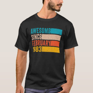 Glücklich 39. Geburtstag 39 Jahre alt Phantastisch T-Shirt