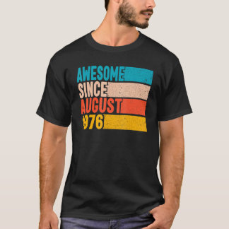 Glücklich 46. Geburtstag 46 Jahre Phantastisch sei T-Shirt