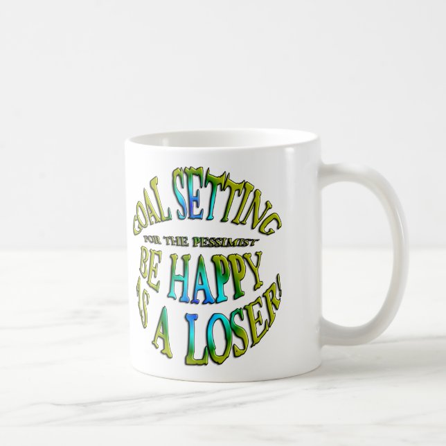 Glücklich als Verlierer Tasse (Rechts)