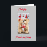 GLÜCKLICH "ANNIVERSARY" zu **MY HONEYBEAR** Card Karte<br><div class="desc">VIELEN DANK,  DASS SIE VON 1 MEINER 8 GESCHÄFTE GESCHLOSSEN SIND</div>