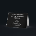 GLÜCKLICH BIRTHTAG AN EINEN SISTER, DER DEN STANDA KARTE<br><div class="desc">HAST DU EINEN "SISTER,  DER DEN STANDARD SET HAT?"? LASS IHREN WISSEN,  WIE VIEL DU IHNEN AUF IHREN BIRTHTAG "SORGE"!</div>