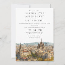 Glücklich bis ans Ende der Zeit Barcelona Hochzeit