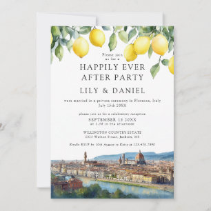 Glücklich bis ans Ende der Zeit Lemons Florenz Ita Einladung