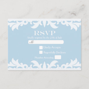 Glücklich bis ans Ende der Zeit Märchen Hochzeit R RSVP Karte