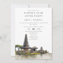 Glücklich bis ans Ende nach der Bali-Hochzeit
