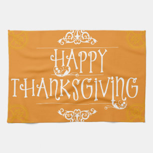 GLÜCKLICH DANKSGIVING GESCHIRRTUCH
