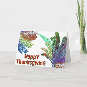 GLÜCKLICH DANKSGIVING KARTE FÜR JEDEN