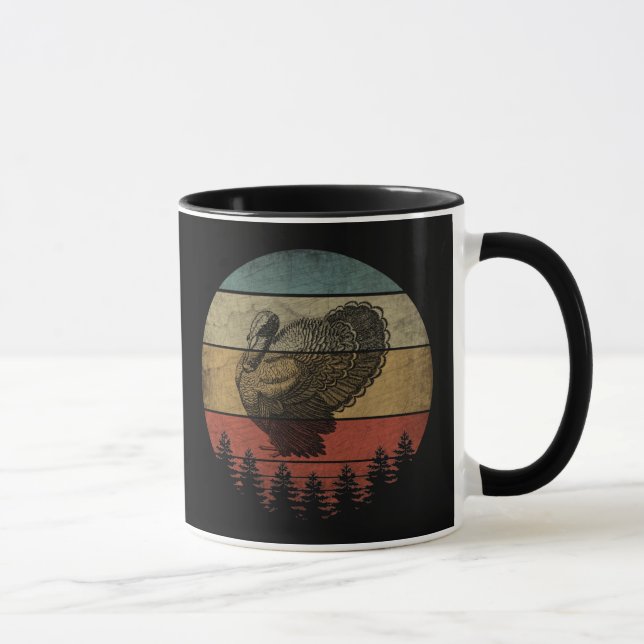 GLÜCKLICH DANKSGIVING TÜRKEI TASSE (Rechts)