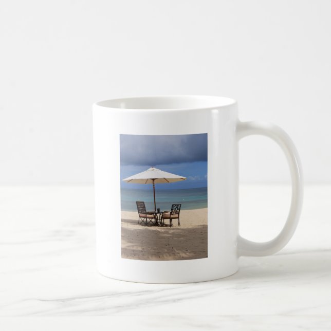 Glücklich Draußen Kaffeetasse (Rechts)