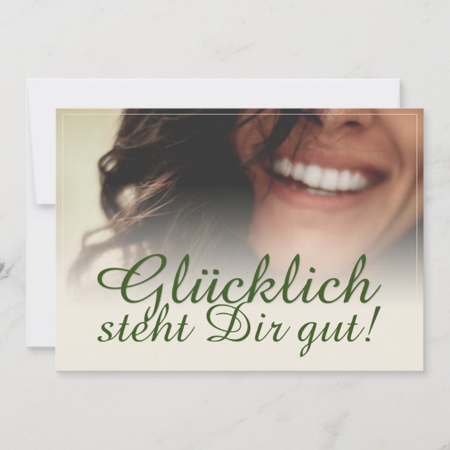 Glücklich, du Arsch! (Vorderseite)
