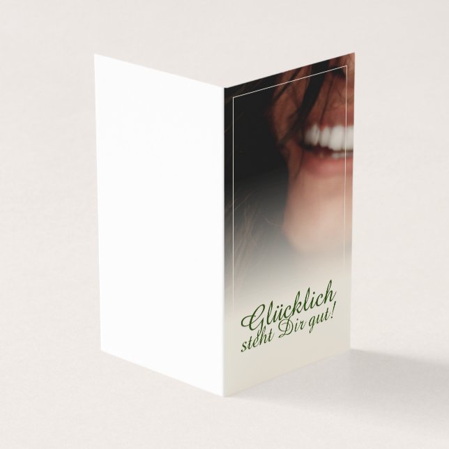 Glücklich, du Arsch! (Vorderseite)