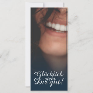 Glücklich, du Arsch! - Blau