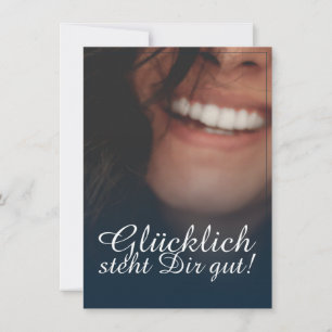 Glücklich, du Arsch! - Blau