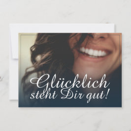 Glücklich, du Arsch! - Blau