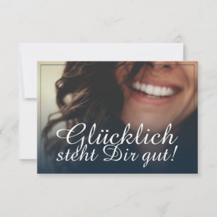 Glücklich, du Arsch! - Blau