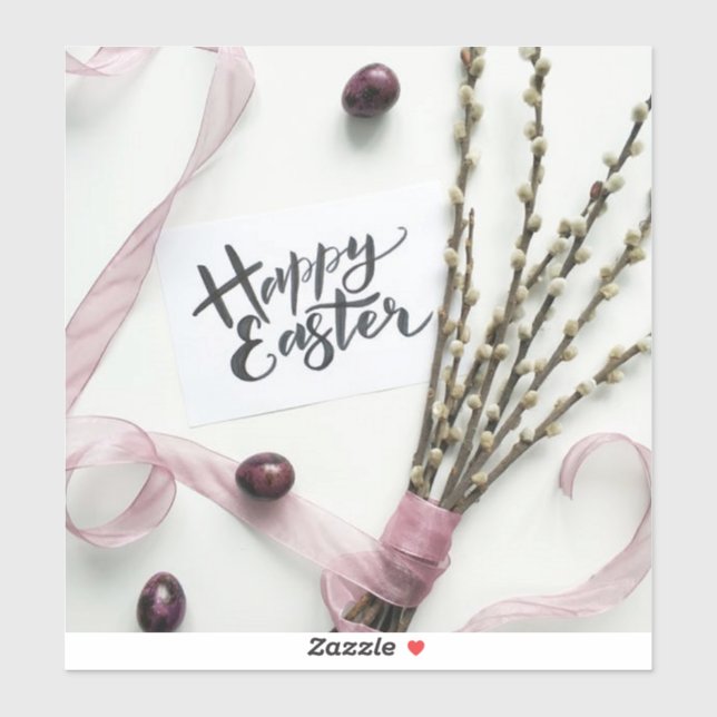 GLÜCKLICH EASTER AUFKLEBER (Blatt)