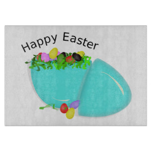 "GLÜCKLICH EASTER" EGG SCHNEIDEBRETT