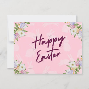 GLÜCKLICH EASTER POSTKARTE