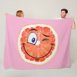 GLÜCKLICH! FLEECEDECKE