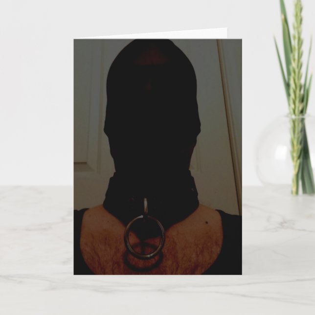 GLÜCKLICH GEBURTSTAG MISTRESS! KARTE (Vorderseite)