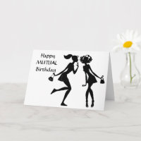 GLÜCKLICH **GEGENSEITIGER GEBURTSTAG** FÜR SIE!