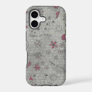 glücklich gehen iphone 5 Fall glücklicher