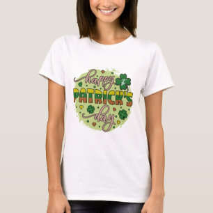 Glücklich geht zum Patrick-Tag T-Shirt