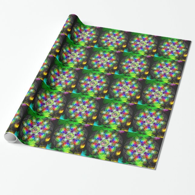Glücklich Geschenkpapier (Ungerollt)