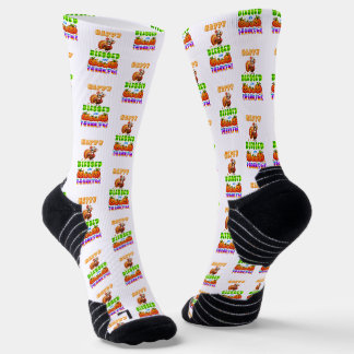 Glücklich Gesegnet Und Dankbar Socken