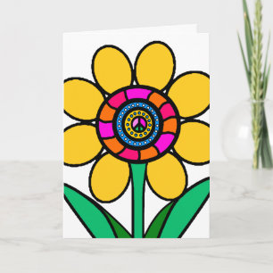 GLÜCKLICH, GLÜCKLICH, FRIEDLICHER GEBURTSTAG! KARTE