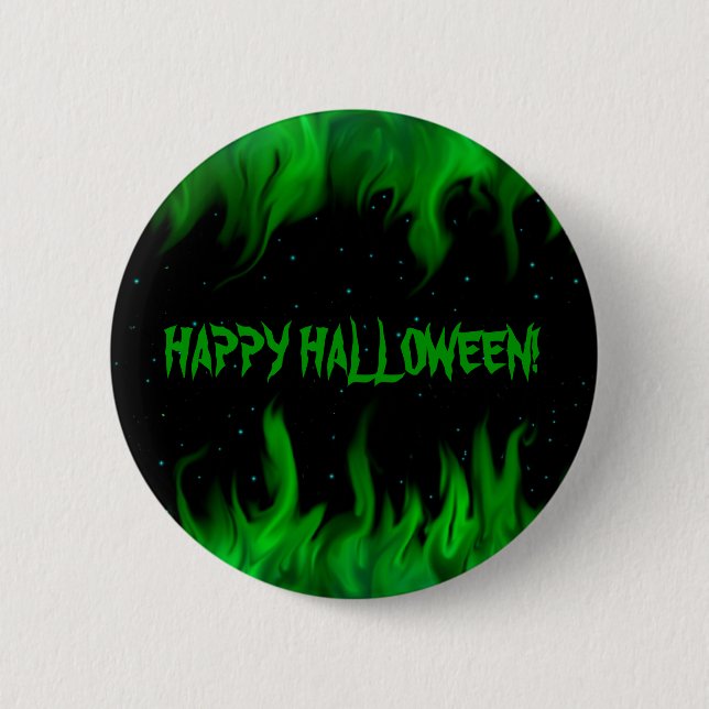 GLÜCKLICH HALLOWEEN! BUTTON (Vorderseite)