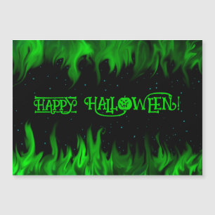 GLÜCKLICH HALLOWEEN! Magnetkarte