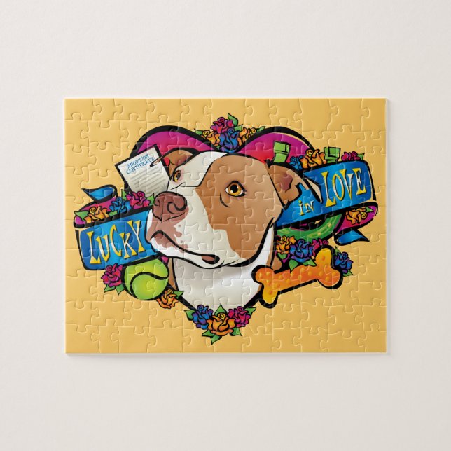 Glücklich in der Liebe Puzzle (Horizontal)