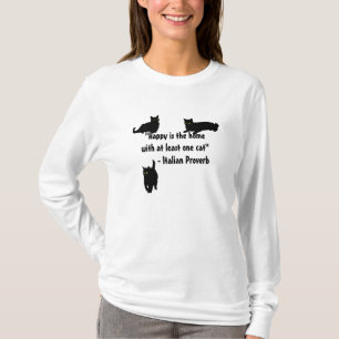 "Glücklich ist das Zuhause mit mindestens einer T-Shirt