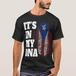 Glücklich ist es in meiner DNA Puerto Rico Rico-Fl T-Shirt