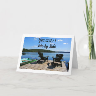 GLÜCKLICH **JAHRESTAG** AUF MEINE SEITE NACH SEITE KARTE