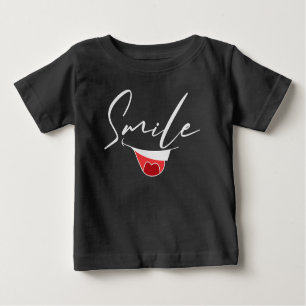 GLÜCKLICH LÄCHELN MOOD. BABY T-SHIRT