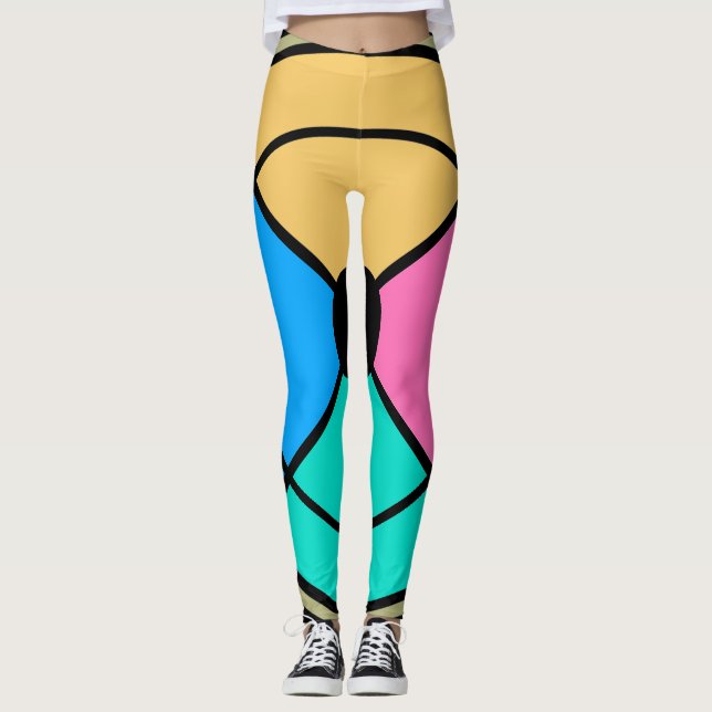 glücklich leggings (Vorderseite)