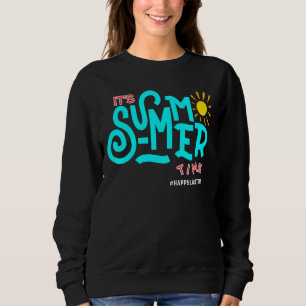 Glücklich letzter Tag der Lehrerin Schüler ist es Sweatshirt