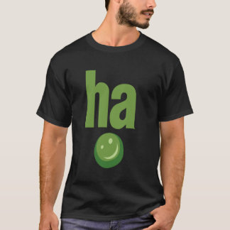 Glücklich lustig ha-pea süß Sommer vegetarisch veg T-Shirt