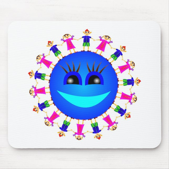 Glücklich Mousepad (Vorne)