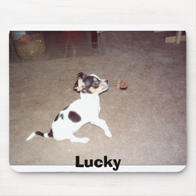 Glücklich Mousepad (Vorne)