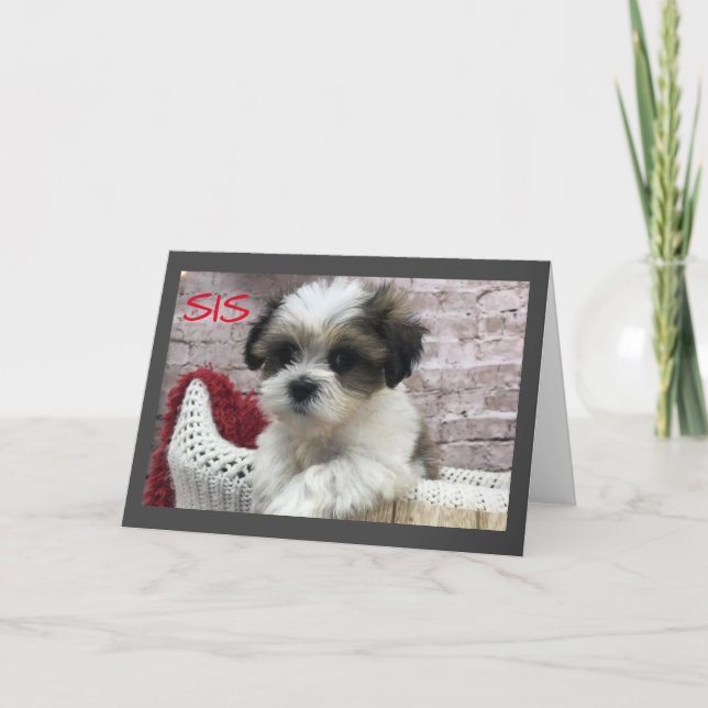 GLÜCKLICH *MUTTERTAG* ZU EINEM ****SONDERSCHWESTER KARTE (Vorderseite)