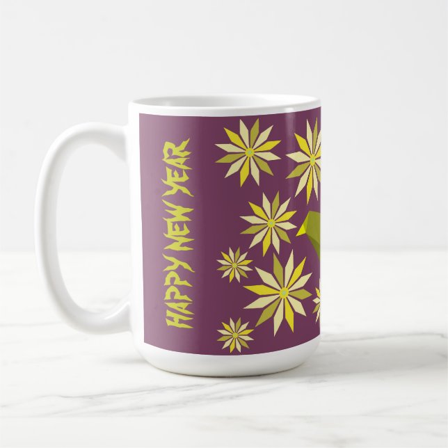 GLÜCKLICH NEUJAHR TASSE FÜR MAMA (Links)