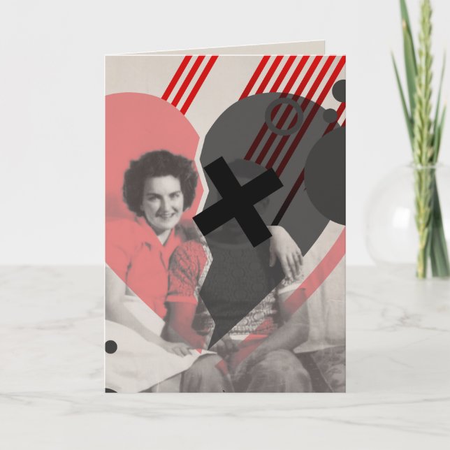 glücklich nie danach karte (Vorderseite)