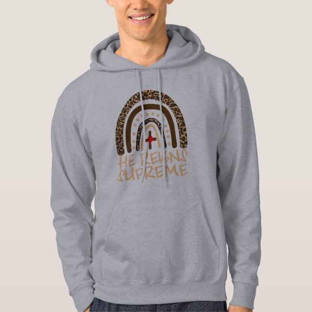 GLÜCKLICH OSTER. HOODIE (Vorderseite)