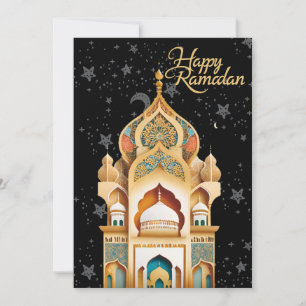 glücklich Ramadan Feiertagskarte