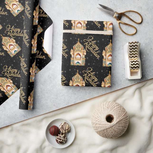 glücklich Ramadan Geschenkpapier (Kunsthandwerk)