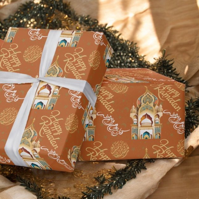 glücklich Ramadan Geschenkpapier (Von Creator hochgeladen)