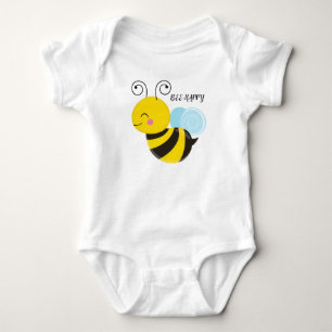 glücklich sein baby strampler